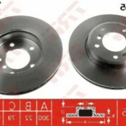 BMW E46 E85 After 09 2001 Front Brake Disc Set 34116864058 TRW BMW E46 E85 After 09 2001 Front Brake Disc Set 34116864058 TRW