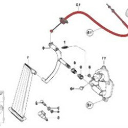 BMW E46 M43 Gaz Teli - 35411165788 BMW Orjinal BMW E46 M43 Gaz Teli - 35411165788 BMW Orjinal