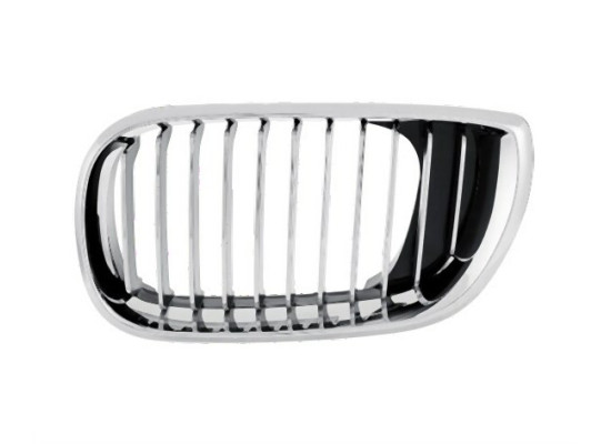 BMW E46 Sedan Touring After 09 2001 Grille Chrome Right 51137042962