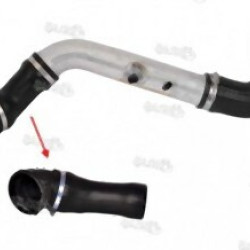 BMW E60 E61 M57N Turbo Interkooler Hose Upper Left 11617799400 BMW E60 E61 M57N Turbo Interkooler Hose Upper Left 11617799400
