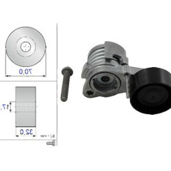 BMW F01 F02 F10 F11 F25 N54 N55 Натяжитель - 11288620022 INA BMW F01 F02 F10 F11 F25 N54 N55 Натяжитель - 11288620022 INA