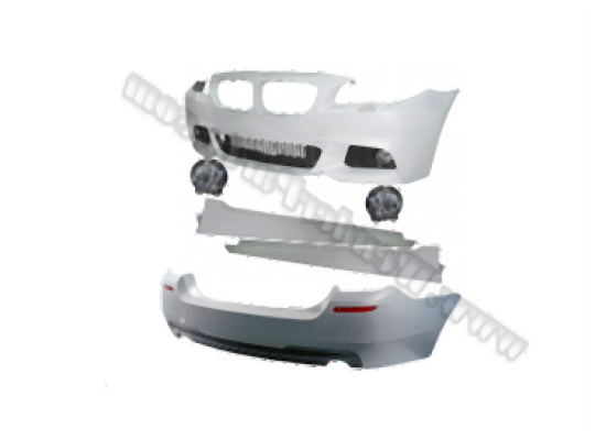 BMW F10 M Technic Body Kit Double Exhaust 51118048668 BMW F10 M Technic Body Kit Double Exhaust 51118048668
