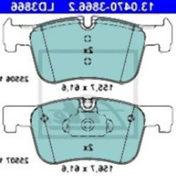 BMW F20 F21 F30 F31 F32 F33 F34 F36 Ön Fren Balatası Seramik - 34116850568 ATE