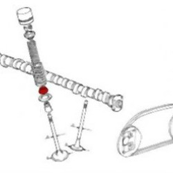 BMW M40 M43 M50 M60 M73 Нижняя пластина пружины клапана - 11341722544 BMW Оригинал BMW M40 M43 M50 M60 M73 Нижняя пластина пружины клапана - 11341722544 BMW Оригинал