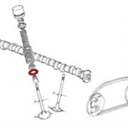 BMW M40 M43 M50 M60 M73 Шайба клапанной пружины - 11341726969 BMW Оригинал BMW M40 M43 M50 M60 M73 Шайба клапанной пружины - 11341726969 BMW Оригинал