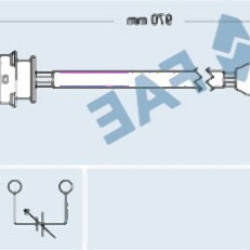 BMW M52 Lambda Oksijen Sensörü - 11781427884 FAE