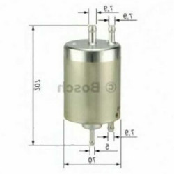 Фильтр бензиновый BMW M62 N62 - 16126754016 BOSCH Фильтр бензиновый BMW M62 N62 - 16126754016 BOSCH