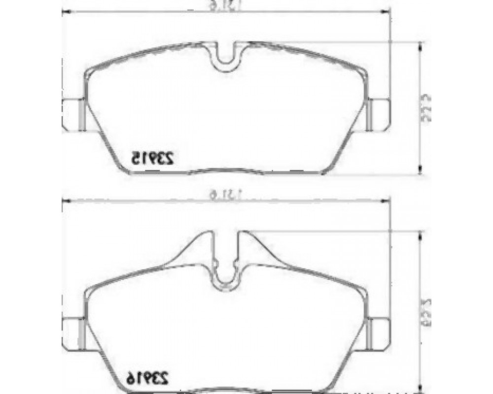 BMW MINI E81 E82 E87 E88 R56 R57 R58 R59 R60 R61 F54 F55 F56 F57 Ön ...