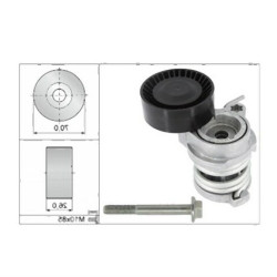 BMW N40 N42 N45 N45N N46 N46N Шпилька натяжителя - 11287524267 INA BMW N40 N42 N45 N45N N46 N46N Шпилька натяжителя - 11287524267 INA