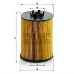 BMW N62 N73 Yağ Filtresi - 11427542021 MANN BMW N62 N73 Yağ Filtresi - 11427542021 MANN