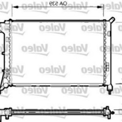 MINI R50 R52 12/2003 Öncesi Radyatör - 17117535902 VALEO