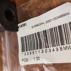 BMW E30 Задняя изогнутая железная шина — 33551130349 BMW Original BMW E30 Задняя изогнутая железная шина — 33551130349 BMW Original