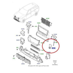Land Rover Genuine Air Deflector Left Lr092685 Land Rover Genuine Air Deflector Left Lr092685