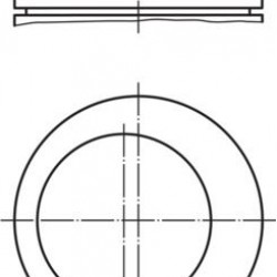 BMW Piston Years 88-92 Standard 84mm E36 0810400 11251739501