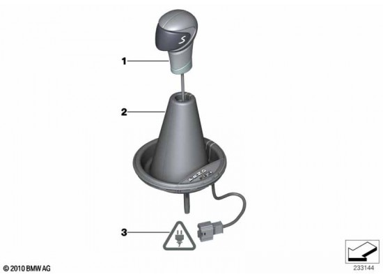 Mini R60 R61 Gear Gaiter 25169803426 Mini R60 R61 Gear Gaiter 25169803426