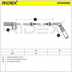 BMW E46 Abs Sens&ouml;r&uuml; Sol Abr 34526792897
