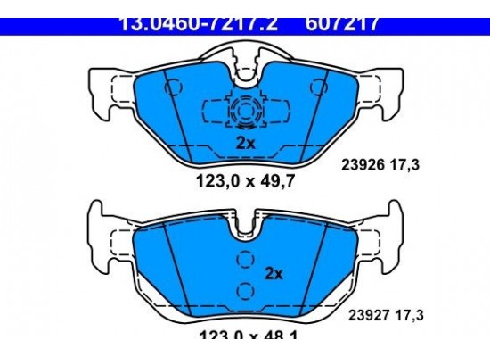 Bmw 3 Serisi E90 Kasa 320d-320i Arka Fren Balata Takımı Delphi Marka