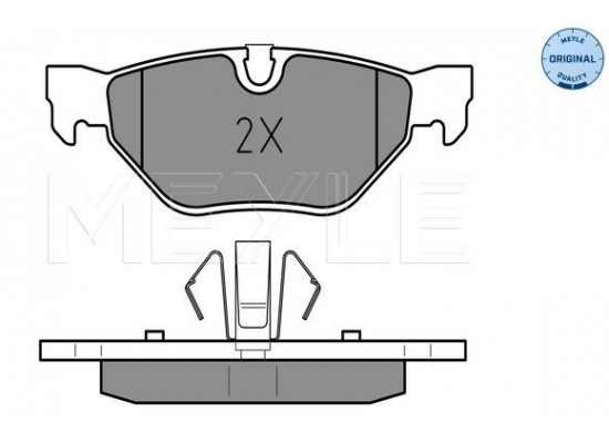 Bmw 3 Serisi E90 Kasa 320d-320i Arka Fren Balata Takımı Delphi Marka