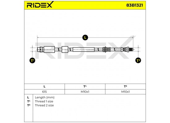 BMW F20 F21 F22 F23 F30 F31 F32 F33 F34 F36 &Ouml;n Fren Hortumu - 34306792254 FHS