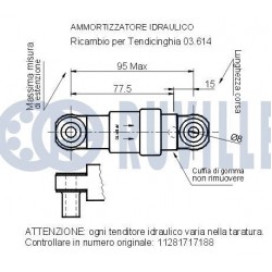 BMW Kayiş Gergi Amortisörü Komple E36 E34 E39 E38 E46 E60 E61 E83 E53 E85 E86 X3 X5 Z4 11281717188 5504s Ruv 11281717188