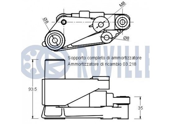 Bmw Kayiş Gergi Amortisörü E34-E39 E46 E60 E61 E83 E53 E85 E86 X3 X5 Z4 53300031s ina 11281717188 Bmw Kayiş Gergi Amortisörü E34-E39 E46 E60 E61 E83 E53 E85 E86 X3 X5 Z4 53300031s ina 11281717188