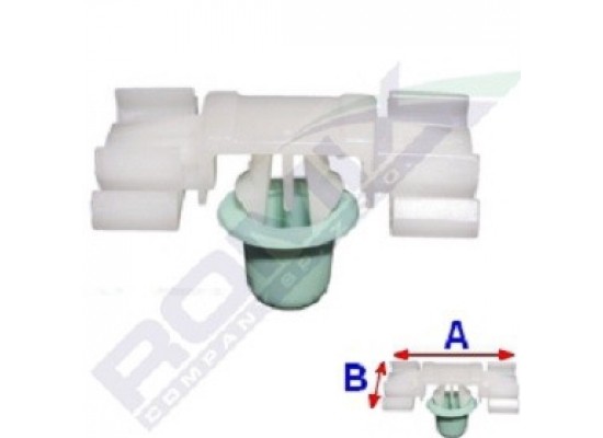 BMW E36 E46 Coupe Cabrio &Ccedil;ıta Klipsi - 51131960054 STARKLIPS