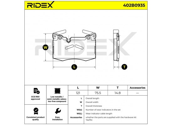 Mini Cooper Fren Balatasi &Ouml;n R55 R56 R57 R58 R59 Clubman R56 Cabrio Coupe Roadster 8db35501411s Pgd 34116789157