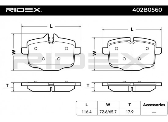 Bmw Onarim Seti Fren Balatalari Asbestsiz 34216775346