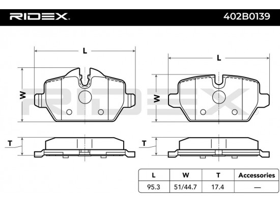 Bmw 1 Serisi E81 Kasa Arka Fren Balata Takımı Ferodo Marka