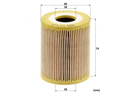 Bmw 3 Serisi E36 Kasa 320i M50 Yağ Filtresi Mann Marka