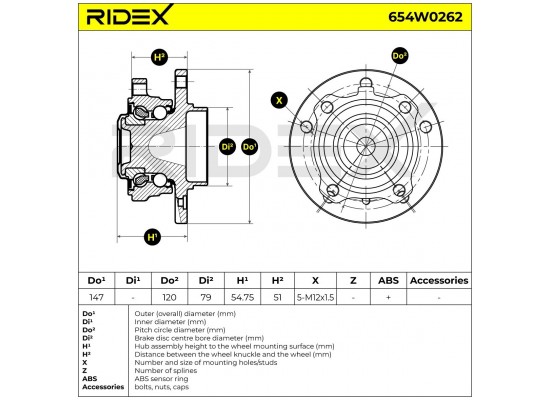 Bmw 1 Serisi E81 Kasa &Ouml;n Teker Rulmanı Poryalı Bilya Komple