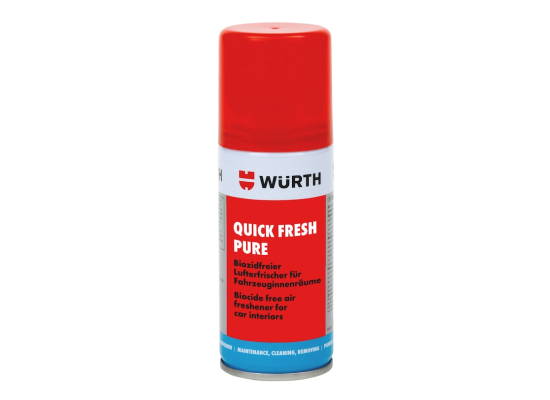 WÜRTH ARAÇ İÇİ TEMİZLEME BİYOSİT İÇERMEYEN QUİCK FRESH PURE WÜRTH ARAÇ İÇİ TEMİZLEME BİYOSİT İÇERMEYEN QUİCK FRESH PURE