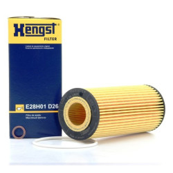 Масляный фильтр Bmw E60 Case 530d марки Hengst (E28H01D26-3) Масляный фильтр Bmw E60 Case 530d марки Hengst (E28H01D26-3)