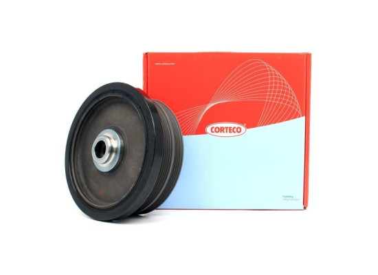 Bmw E60 Chassis 520d M47N2 Engine Crank Pulley Corteco