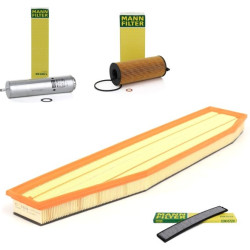 Bmw X3 Series E83 Chassis 2.0d (2007-2010) Комплект фильтров периодического обслуживания Bmw X3 Series E83 Chassis 2.0d (2007-2010) Комплект фильтров периодического обслуживания