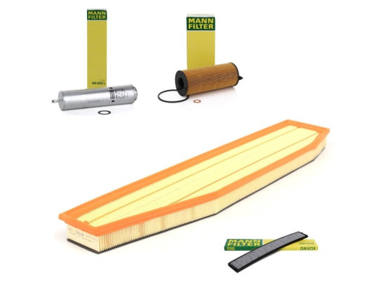 Bmw X3 Series E83 Chassis 2.0d 2007-2010 Periodic Maintenance Filter Set Bmw X3 Series E83 Chassis 2.0d 2007-2010 Periodic Maintenance Filter Set