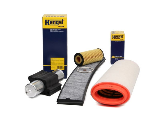 Bmw E46 Chassis 320d M47N Engine Periodic Maintenance Filter Set Hengst