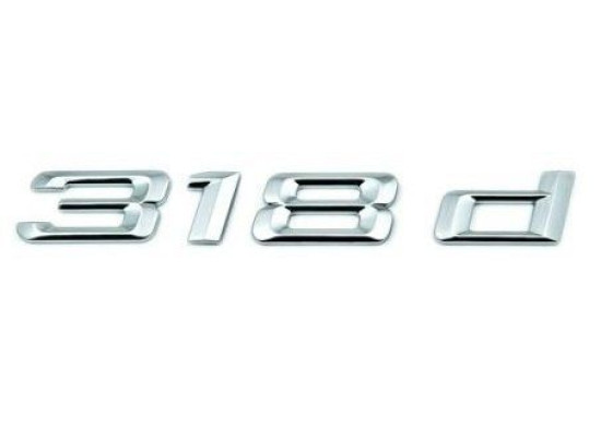 Bmw 3 Series E46 E90 Chassis 316d Type Lettering