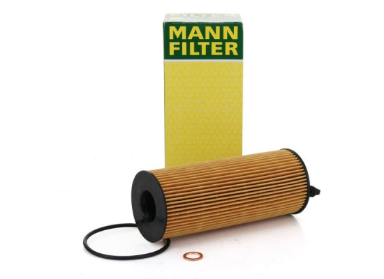 Bmw 5 Series E60 Case 520d N47 Engine Oil Filter Mann