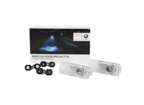 Bmw 5 Series E60 Under Door Ghost Lighting M Logo Set