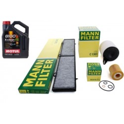 Bmw E87 Kasa 120i Periyodik Bakım Filtre Seti Motul 5W30