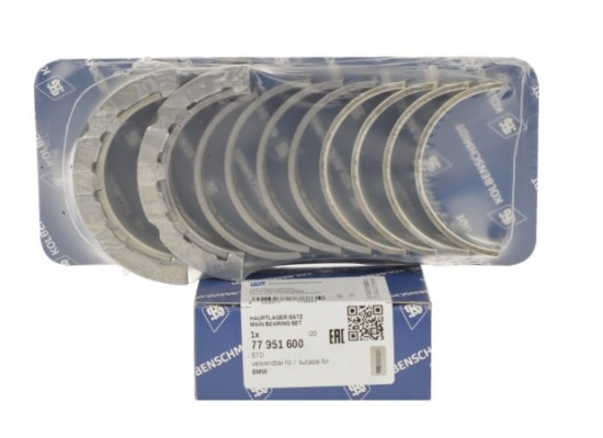 Bmw E60 Chassis 520d N47 Engine Main Bearing Set Std Size Kolben
