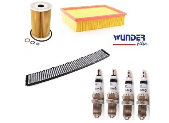 Bmw 3 Series E46 Chassis 316i 1998-2001 Periodic Maintenance Kit with Spark Plug E46316