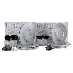 Bmw F45 Active Tourer 216d Front And Rear Brake Disc Kit Set