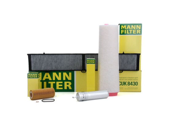 Bmw E90 Case 320d 163 PS Periodic Maintenance Filter Set Mann