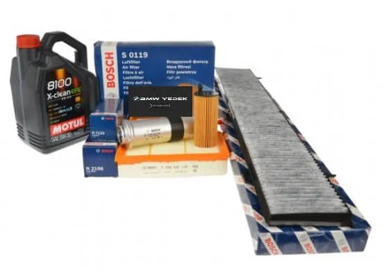 Bmw E90 320d N47 Motor 184 HP Periyodik Bakım Filtre Seti Bosch Marka Motul 5W30 Bmw E90 320d N47 Motor 184 HP Periyodik Bakım Filtre Seti Bosch Marka Motul 5W30
