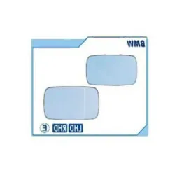BMW E34 E36 E39 Ayna Camı Isıtmalı Konveks Çizgili Sol - 51168119723 VIEWMAX BMW E34 E36 E39 Ayna Camı Isıtmalı Konveks Çizgili Sol - 51168119723 VIEWMAX