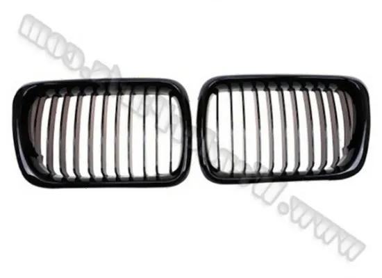 BMW E36 09/1996 Sonrası Parlak Siyah Panjur Takımı - 51138195151 BMW ithal