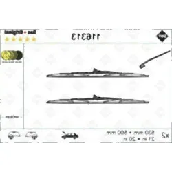 BMW E30 E36 Silecek Takımı 50/53cm - 61618353297 SWF BMW E30 E36 Silecek Takımı 50/53cm - 61618353297 SWF