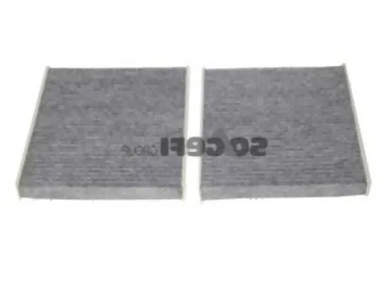 BMW F01 F02 F06 F07 F10 F11 F12 F13 Klima Filtresi Karbonlu 2'li - 64119163329 PURFLUX